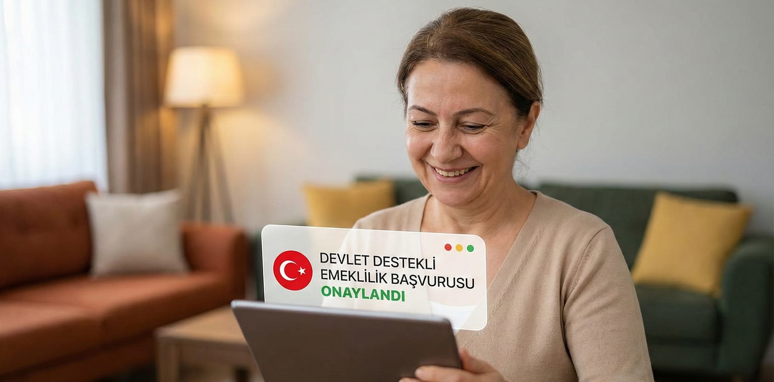 Ev Hanımlarına Müjde! Ocak 2026 Başvuruları Başladı: Devlet Desteğiyle Emeklilik Artık Hayal Değil Gemini Generated Image de557lde557lde55 2 scaled