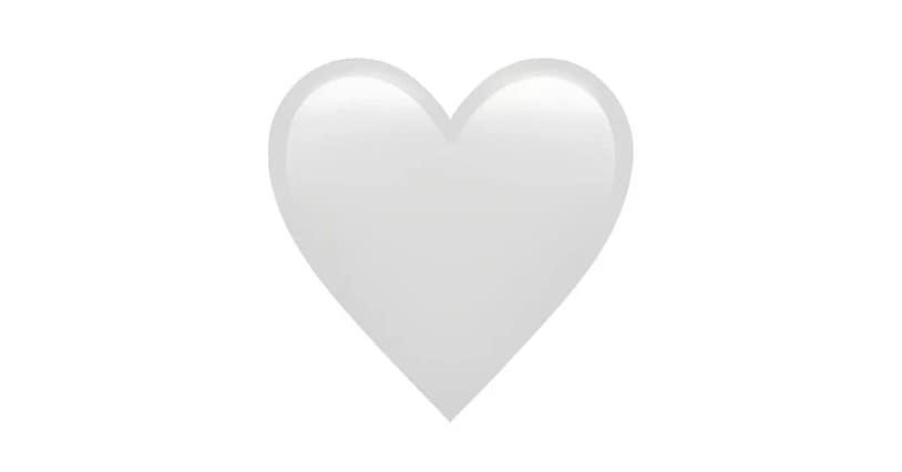 Beyaz Kalp Anlamı Nedir? Beyaz Kalp Emojisi Ne Anlama Gelir, Neyi İfade Eder? beyaz kalp jpg