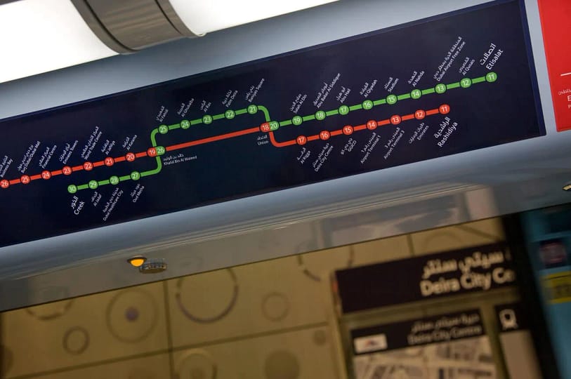 Dubai Metro Durakları Haritası 2025: Dubai Metrosu Saatleri Neler ve Bilet Fiyatları Ne Kadar? dubai metro jpg